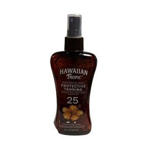 Hawaiian Tropic Protective Tanning Oil Spray SPF 25 Coconut Oil 8 oz